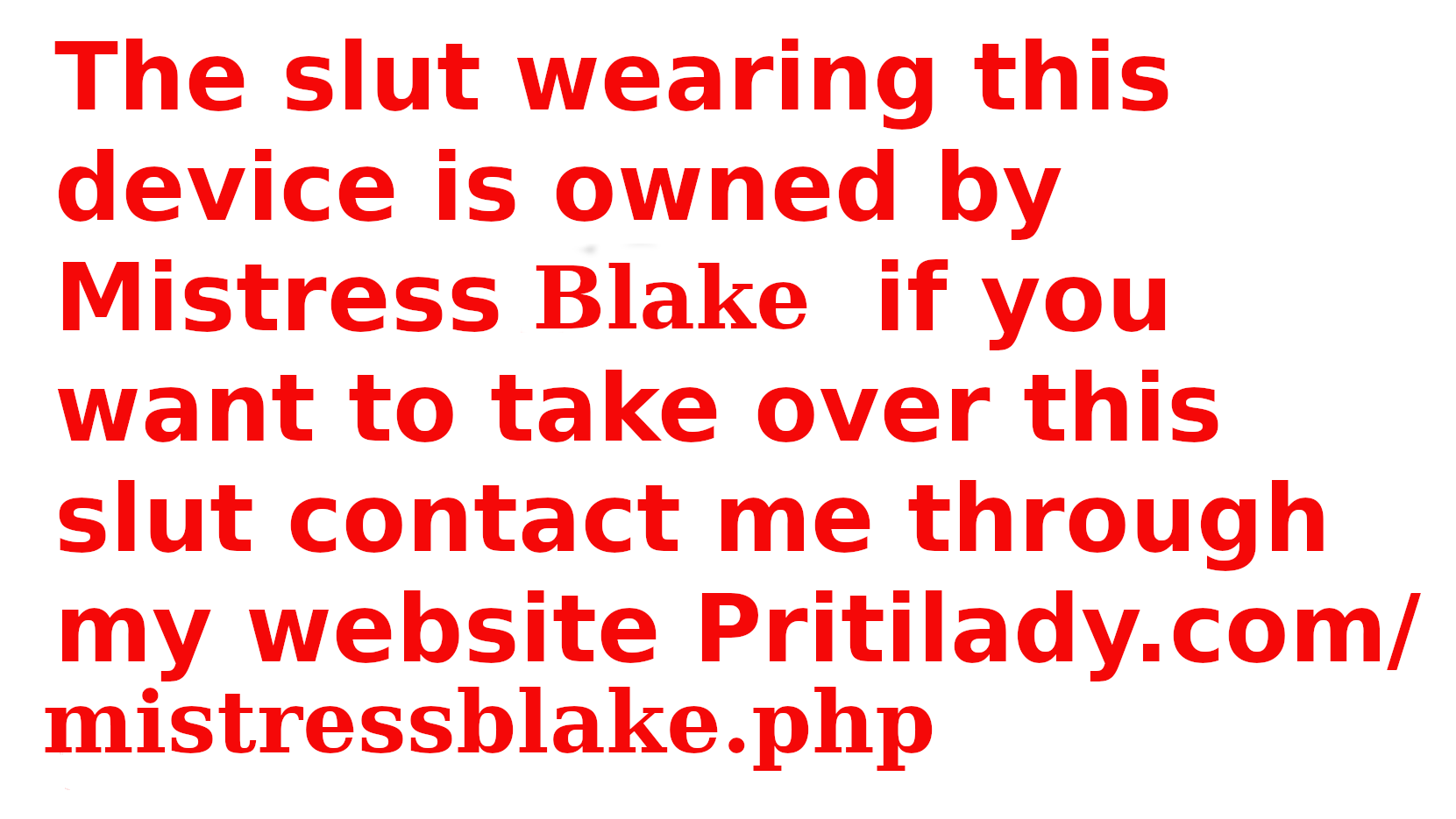  Plaque for Blake